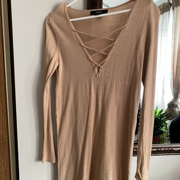 Forever 21 Criss Cross Front Strappy Dress - Picture 1 of 1